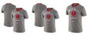 Nike Men's Heathered Gray Georgia Bulldogs Vault Helmet Tri-Blend T-shirt